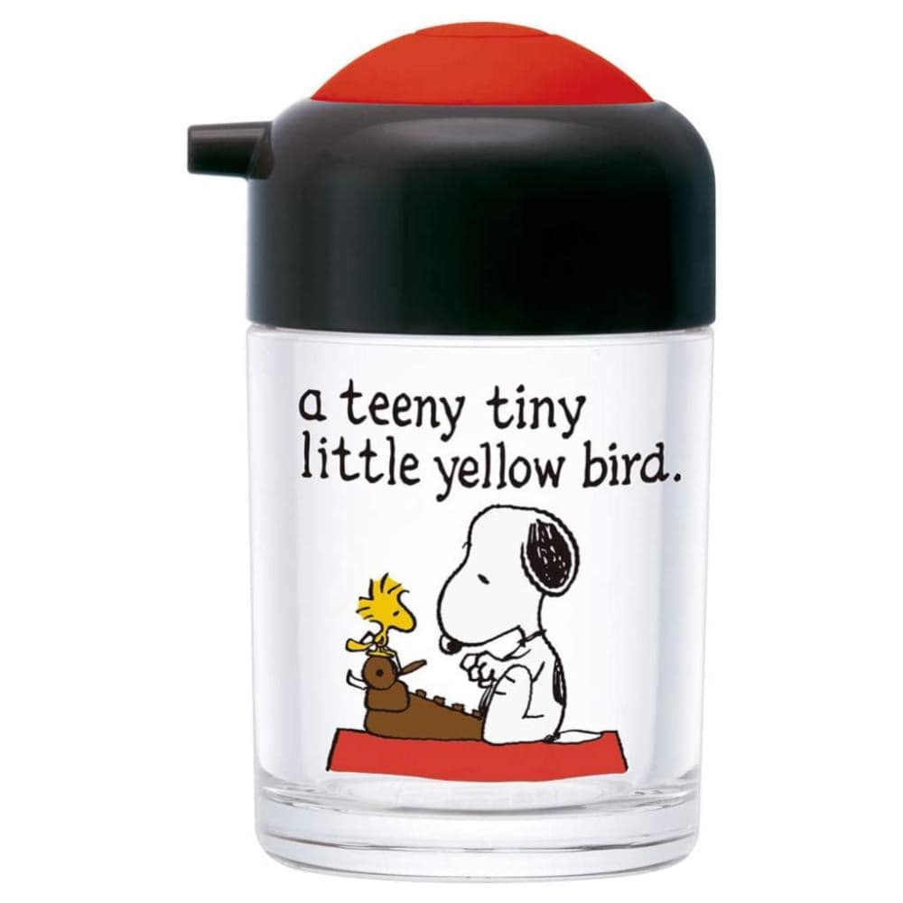 Baby Snoopy Acrylic Travel Bottle Concealed Straw