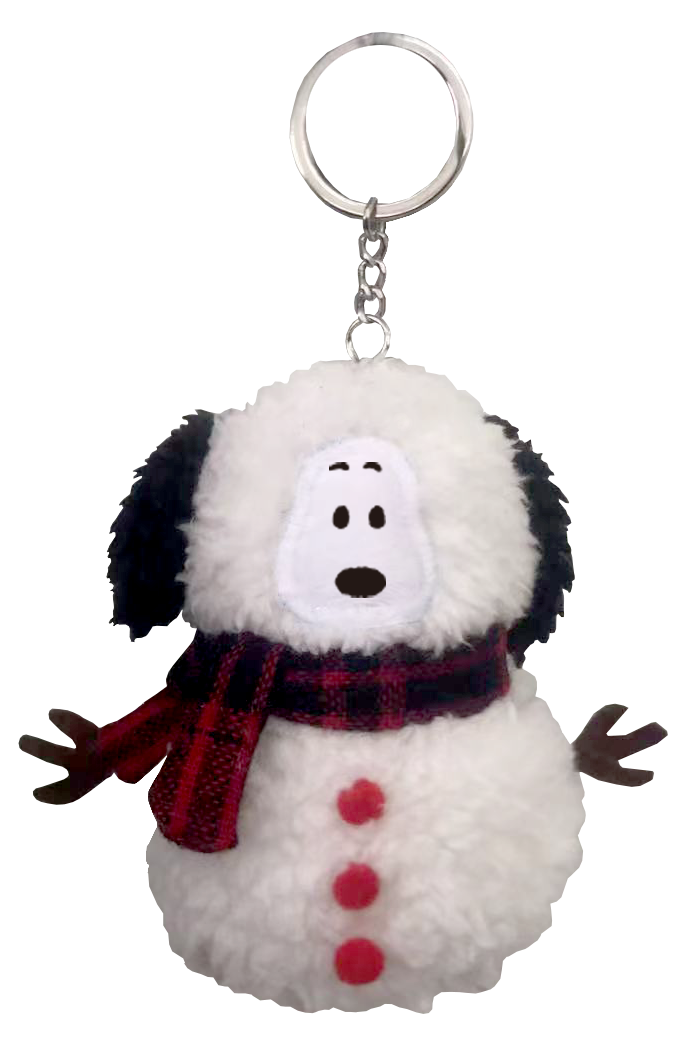 Peanuts Snoopy Valentine's Mailman Keychain