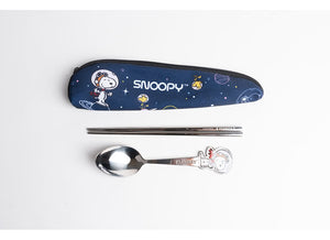 Peanuts Astronaut Snoopy Spoon Chopsticks Set