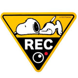 Peanuts Snoopy Reflective Magnet for Car