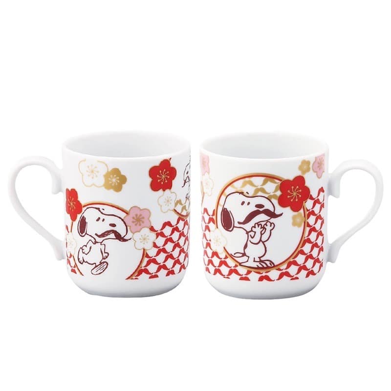 Japan Exclusive - Afternoon Tea x PEANUTS TARTAN x Snoopy Mug