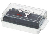 Peanuts Snoopy Cutting Grid Butter Dish