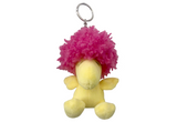 Peanuts Woodstock Pink Wig Keychain Holder/Charm