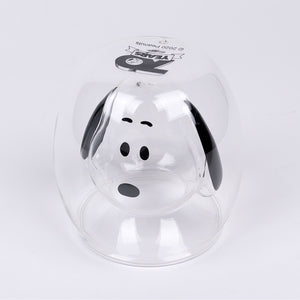 70th Anniversary Peanuts Snoopy Double-Wall Glass