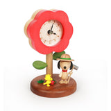 Snoopy & Woodstock Gardener Clock
