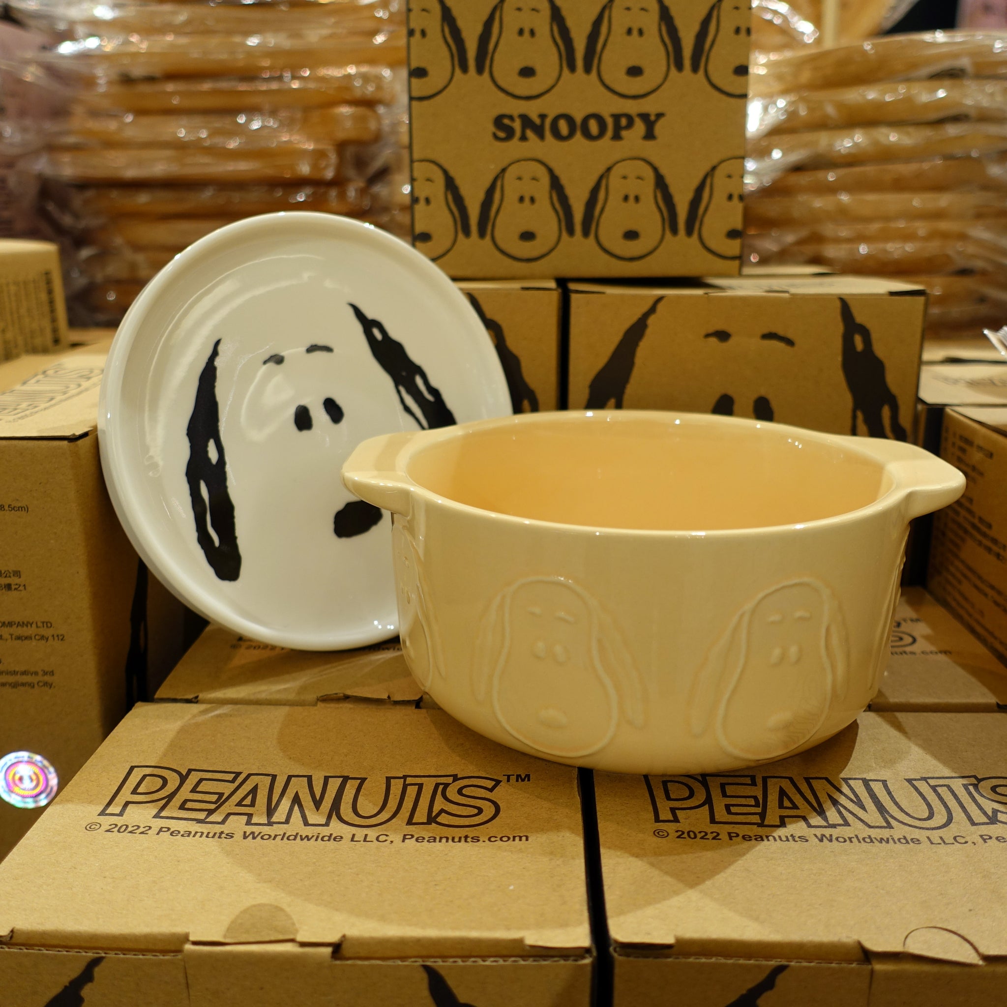 Peanuts Snoopy Bowl & Lid Set SNPY ONLY