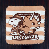 Peanuts Snoopy Dino Square Towel Set - 6 var.