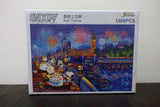 Peanuts Snoopy "River Thames" GID Jigsaw Puzzle