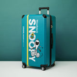 Peanuts Snoopy "Joyful" Limited Edition 28 Inch Luggage - Blue
