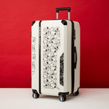 Peanuts Snoopy "Motif" Limited Edition 28 Inch Luggage - White