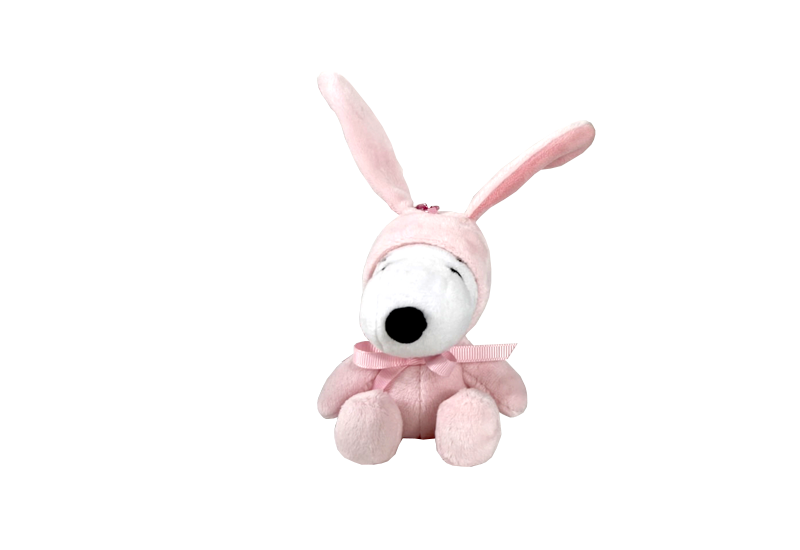 Peanuts Snoopy Sitting Bunny Keychain Holder | SNPY Only Blue