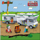 BanBao 7513 Snoopy Beagle Scout RV  Building Block Set