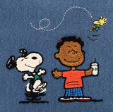 Peanuts X Starbucks Snoopy & Franklin Tote Bag